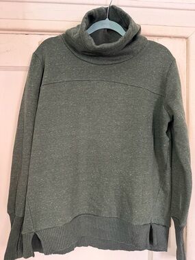ALO Yoga Olive Turtleneck Sweater